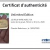 Certificat d'authenticité