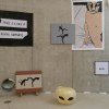 Vue de l'exposition dans la rotonde
