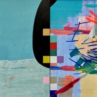 Diptyque Indien, 300 X 150 cm , technique mixte, 2017
