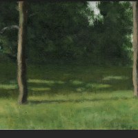 sans titre, huile sur bois,14,5 X 19,5 cm, 2017