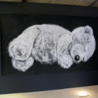 without title, 2010, Encre de chine sur papier, 150 x 240 cm.
