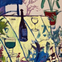 Sébastien Job, La table jaune, 2025