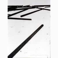 Straight Lines / Dispersion, sérigraphie, 162.5 X 121.9 cm, 1998