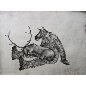 Le cerf et le loup