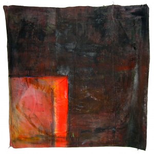 Sans titre, acrylique sur toile, 100 x 100 cm