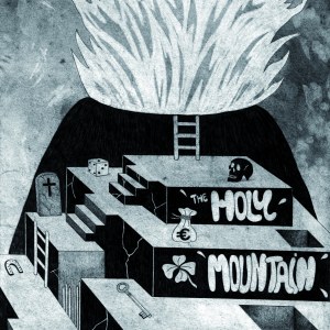 The holy mountain, fusain et mine de plomb, 52 x 39 cm, 2014