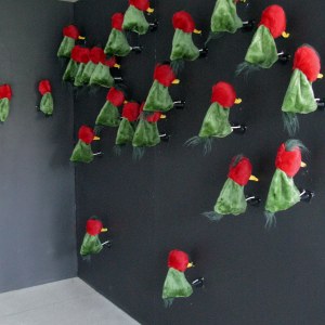 That's All Folk, installation d'oiseaux mécaniques