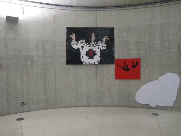 Vue de l'exposition dans la rotonde