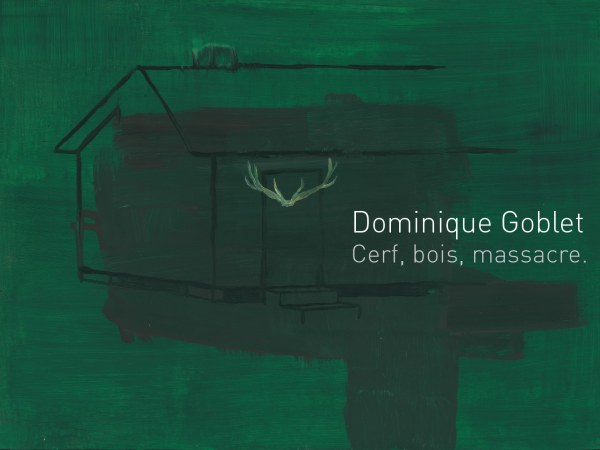 Cerf, bois, massacre