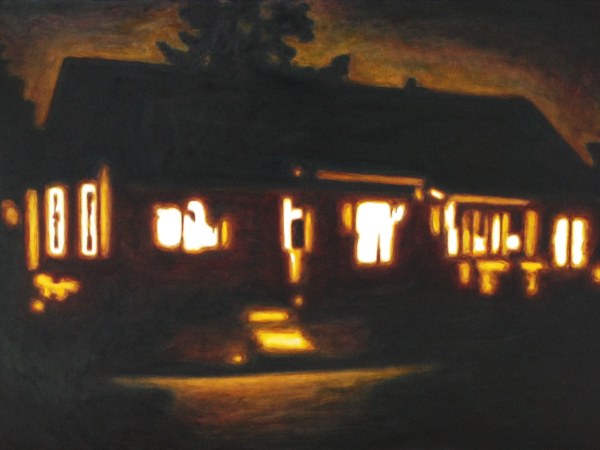 Red House, huile sur toile, 80 x 100 cm, 2008