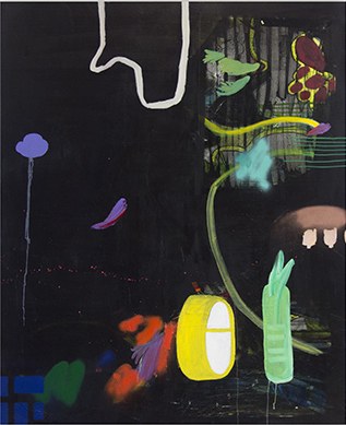 Danse,146 x 114 cm, techniques mixtes, 2016