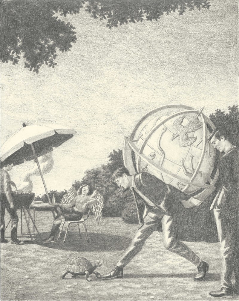 Atlas, 28 x 35 cm, 2018