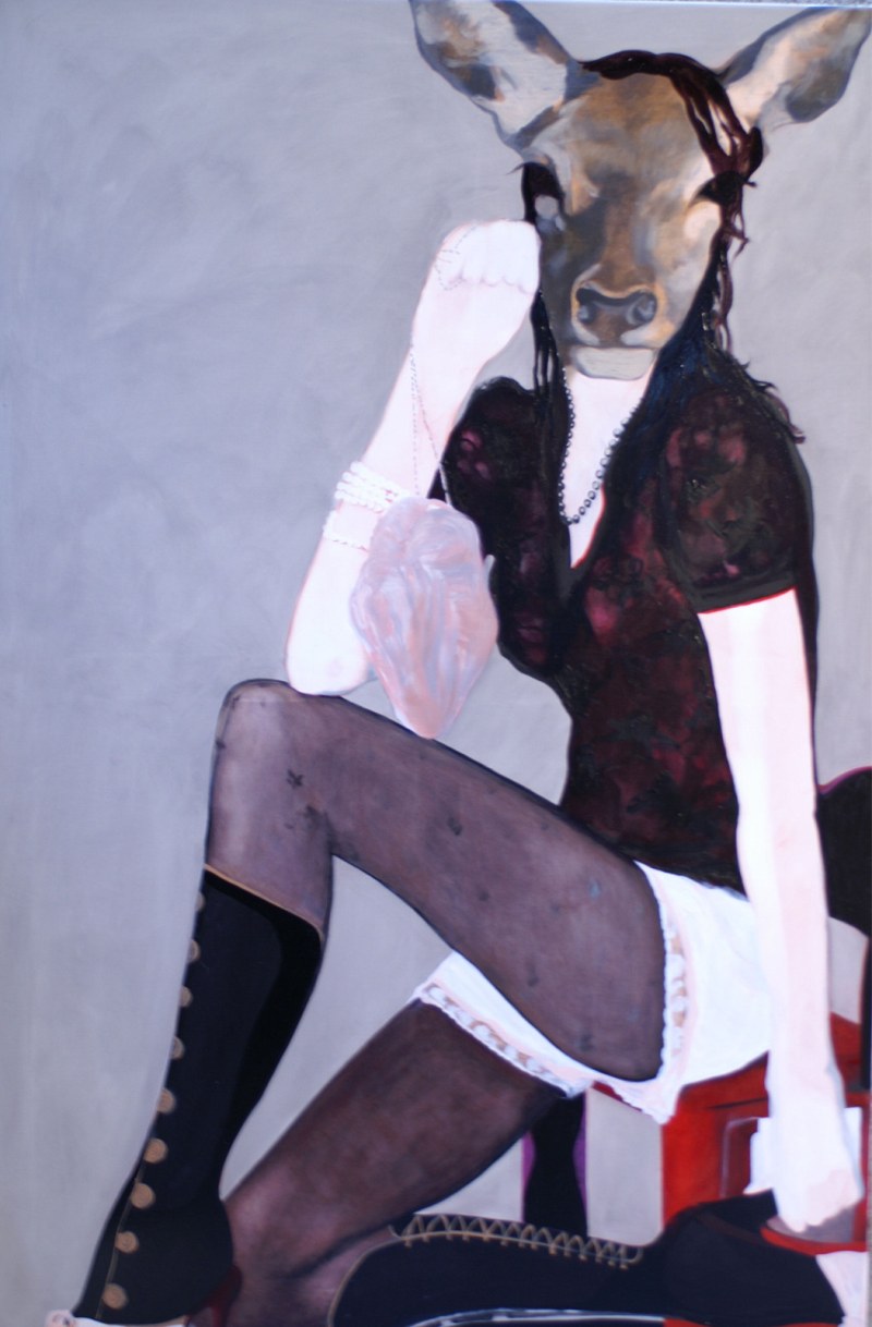 Le songe de Swann, 120 cm x 180 cm, huile sur toile, 2011