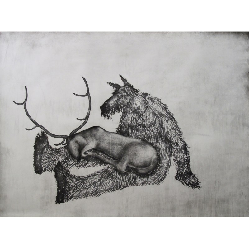 Le cerf et le loup