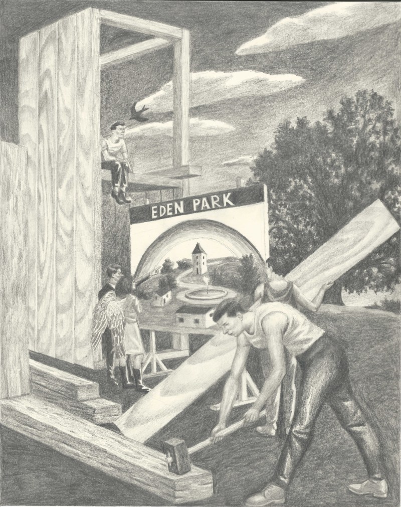 Eden Park, 28 x 35 cm, 2019