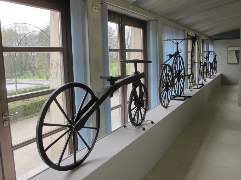 Vue de l'exposition: Musée du vélo