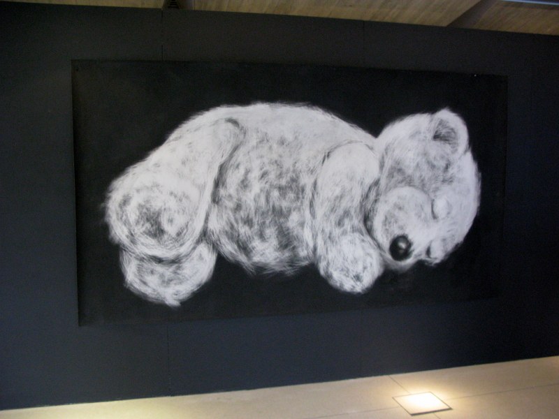without title, 2010, Encre de chine sur papier, 150 x 240 cm.
