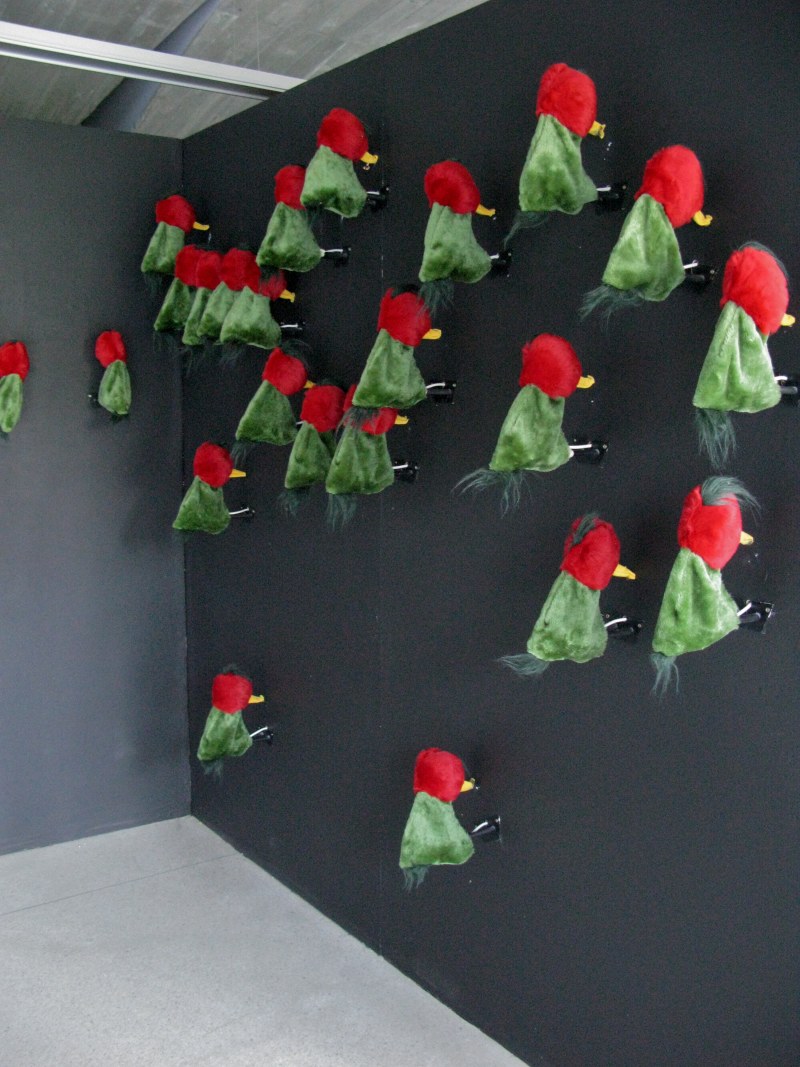 That's All Folk, installation d'oiseaux mécaniques