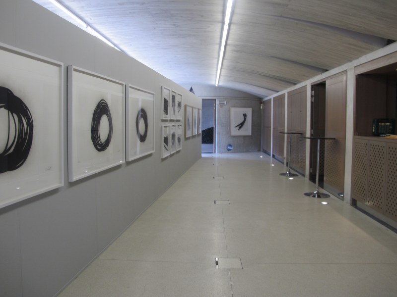 Vue de l'exposition: Bernar Venet, gravures