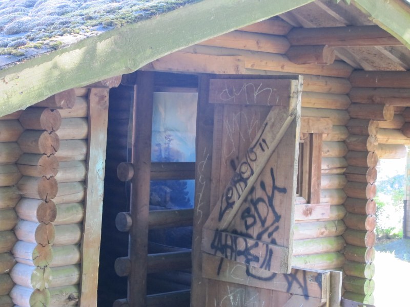 Christophe Terlinden, Cabane de SDF