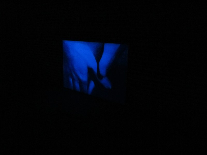 Lèvres, sourire, secret. Installation