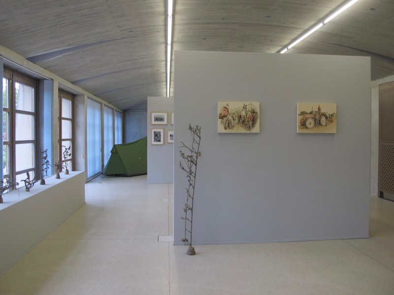 Vue de l'exposition: Pascal Rivet, Jean-Philippe Tromme