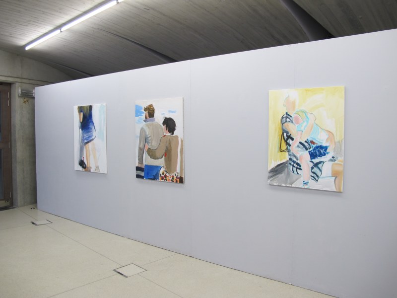 Françoise Hardy, Histoires de couple, huiles sur toile