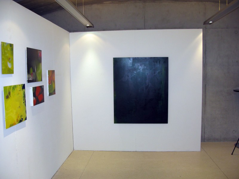 Vue de l'exposition: Bernadette Monseur