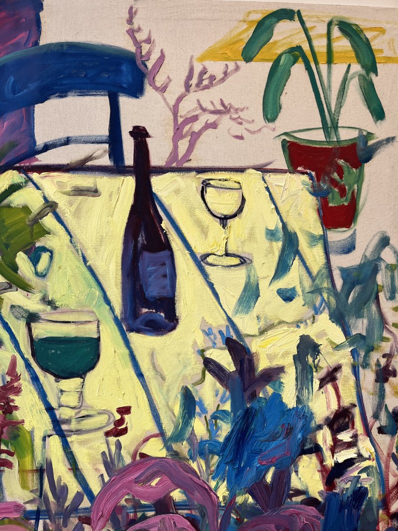 Sébastien Job, La table jaune, 2025