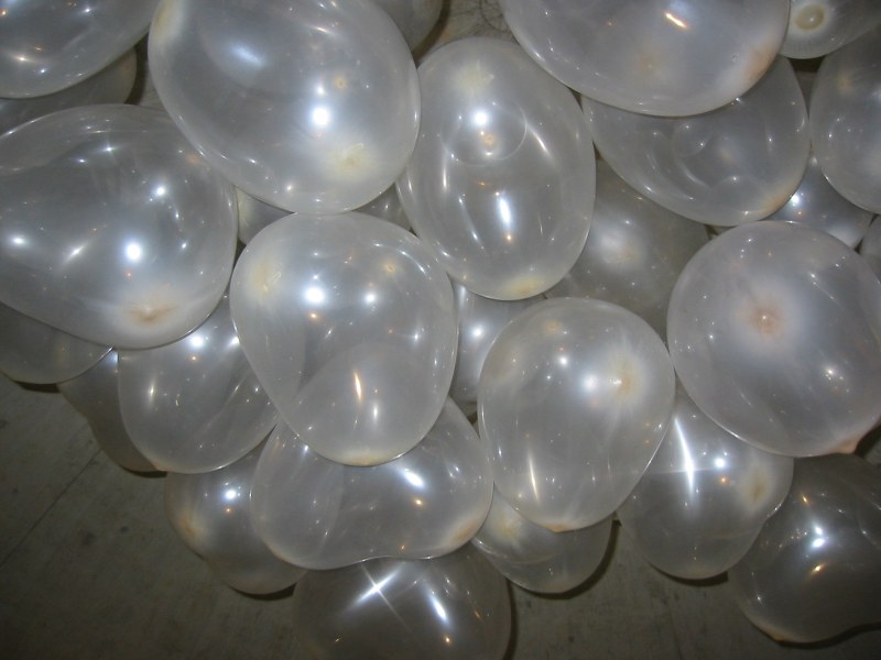 Gonfler le cœur, installation