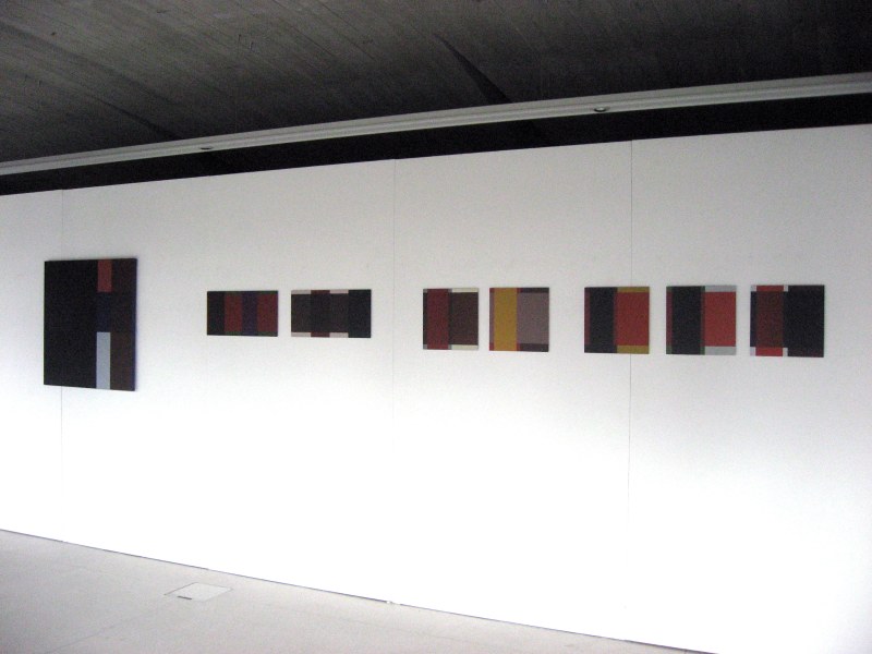 Vue de l'exposition Félix Hannaert