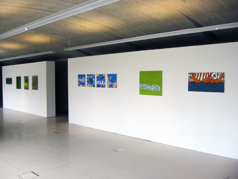 Vue de l'exposition Jean-marie Biwer