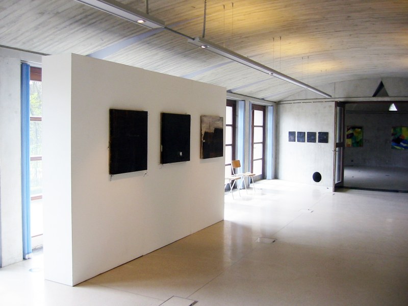 Vue de l'exposition Christiane Gillardin