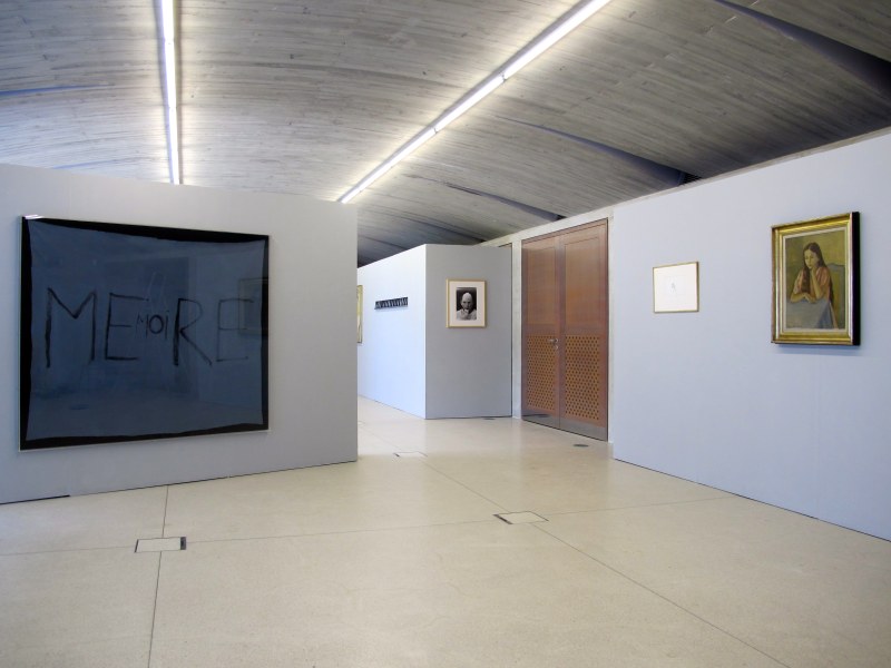 Pol Pierart, Né, 1998, acrylique sur toile de coton, 153x126cm