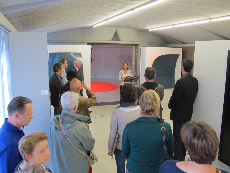 Vue du vernissage de l'exposition
