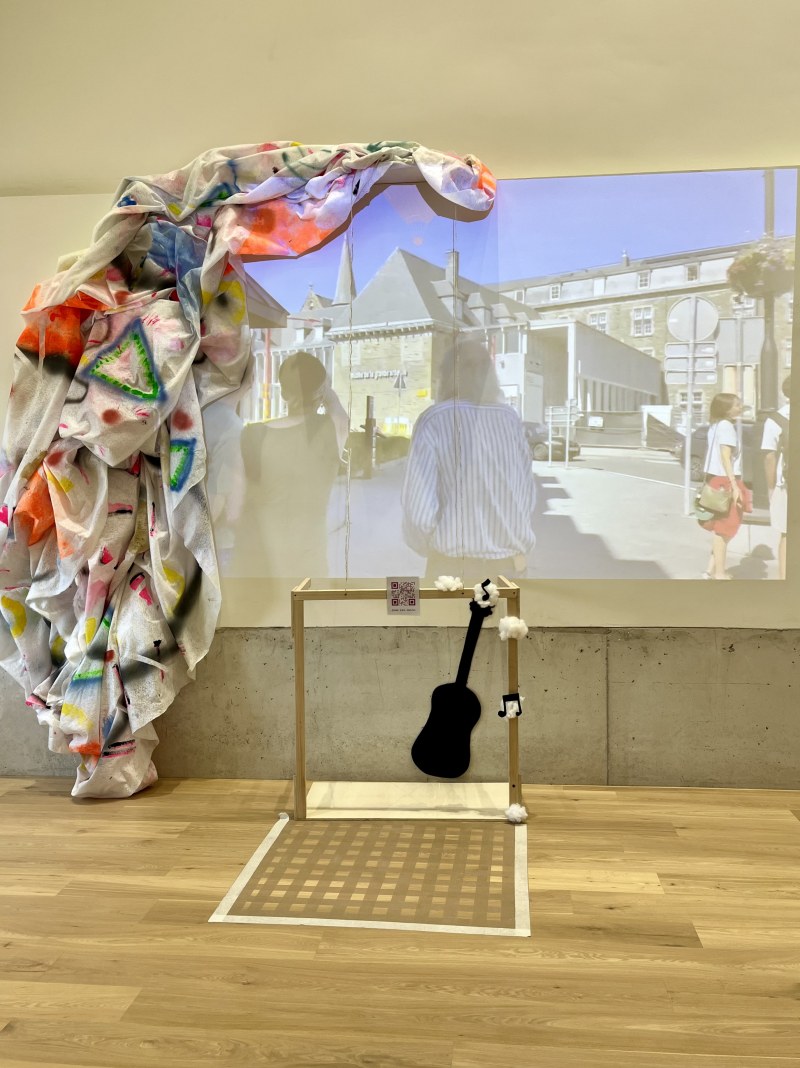 Vue d'exposition Agir ensemble, vivre mieux avec moins