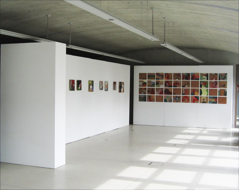 Vue de l'exposition, Catherine Jaumotte