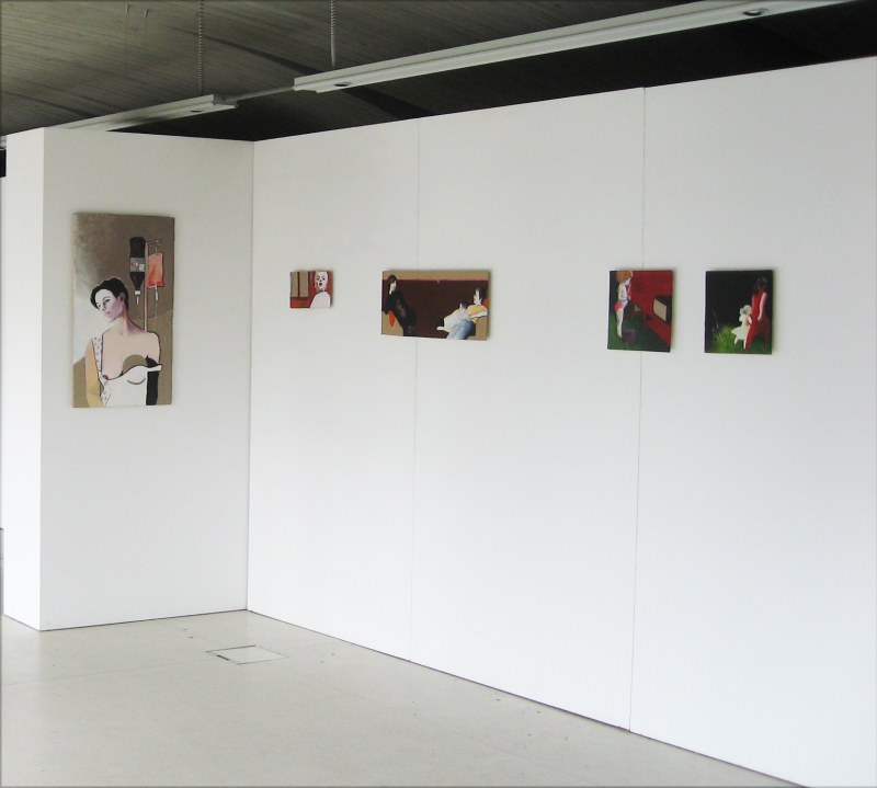 Vue de l'exposition, Catherine Jaumotte