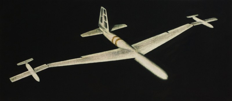 Model, huile sur toile, 40 x 90 cm, 2009