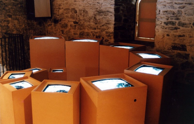 Sillages, installation vidéo