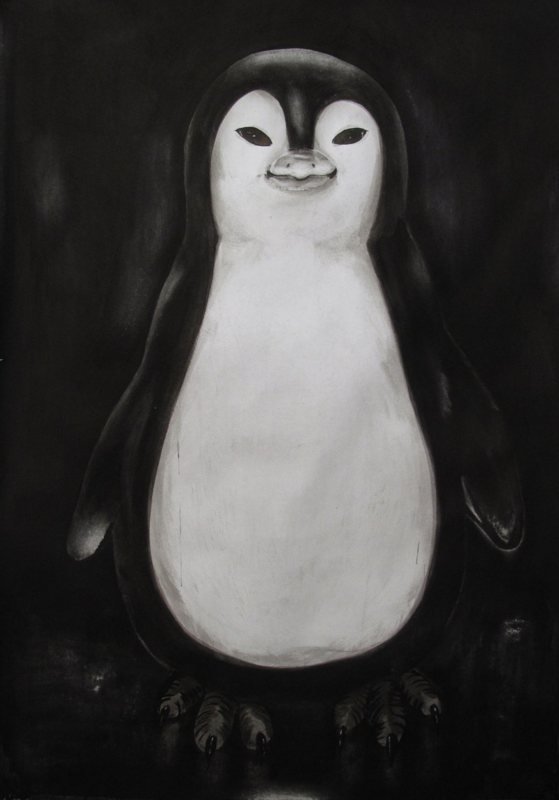 Sans titre, indian ink on paper