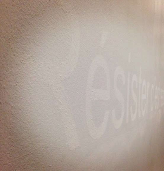 Résister c’est rester invisible, 2011 collection FRAC Lorraine