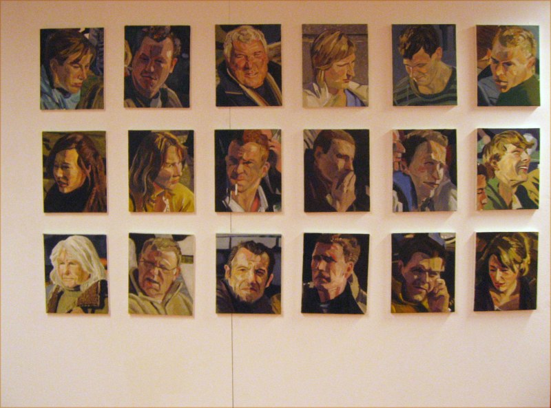 Vue de l'exposition, Rik Soenen