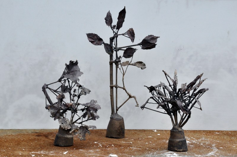 Le jardin de mon père, bronze, +- 60 cm de H