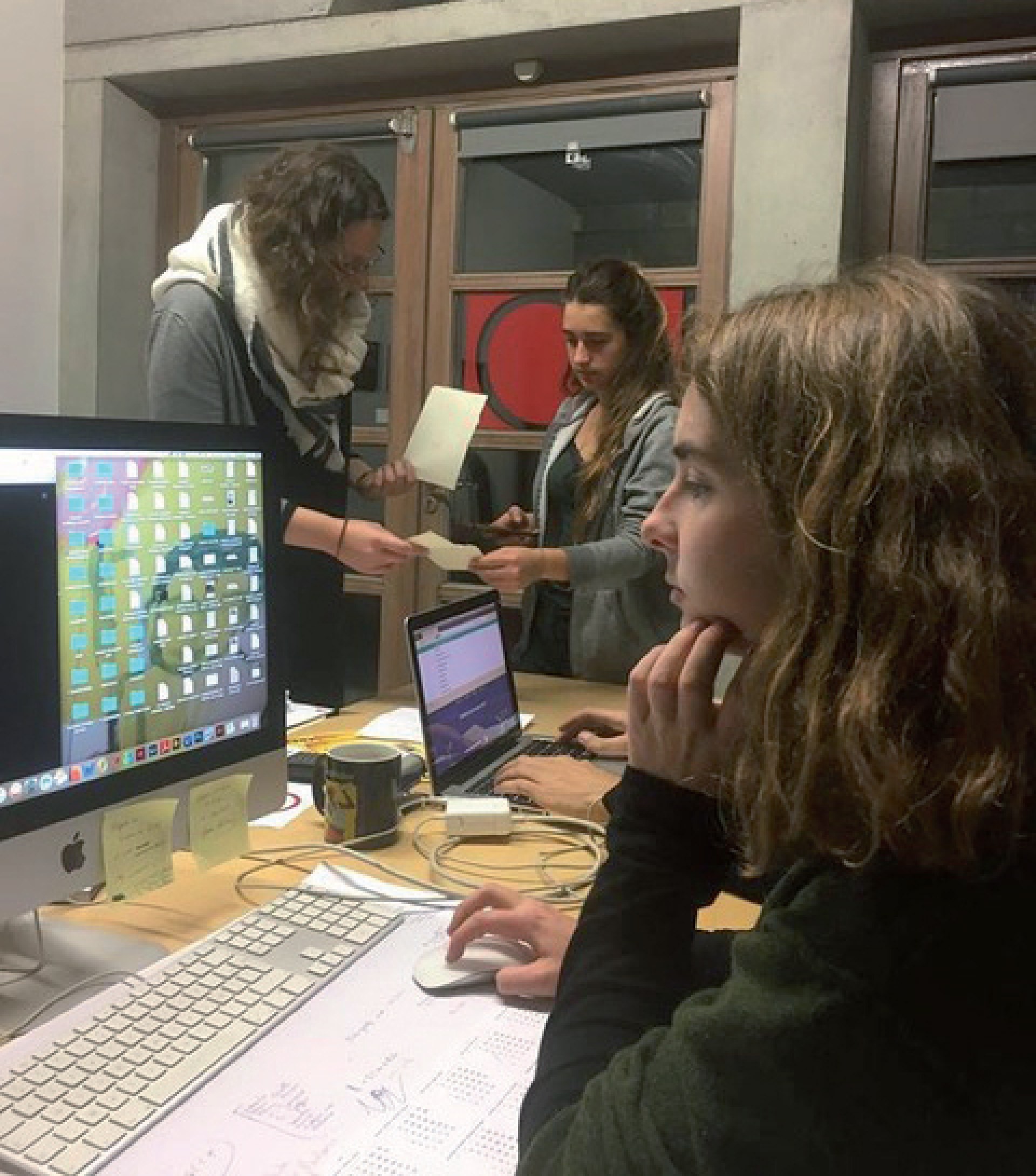 Au travail