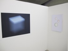 Vue de l'exposition: Lucia Bru et Bernard Villers