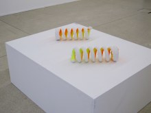 Vue de l'exposition: Michel françois