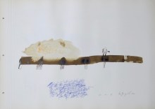 Histoires de paysage, aquarelle chinoise et brou de noix, 36 x 50 cm