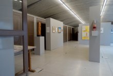 Vue de l'exposition "Autour d'Alain Bertrand"