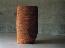 Sans titre, afzélia, h:160 cm